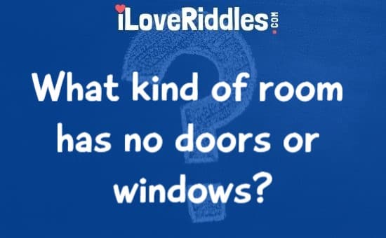 What kind of room has no doors or windows